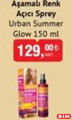 URBAN SUMMER GLOW AŞAMALI RENK AÇICI SPREY 150 ML